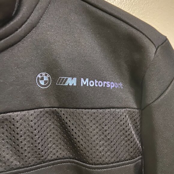 PUMA X BMW M Motorsport Metal Energy Race Track Jacket 536417-01 Men's M NEW - Picture 4 of 8